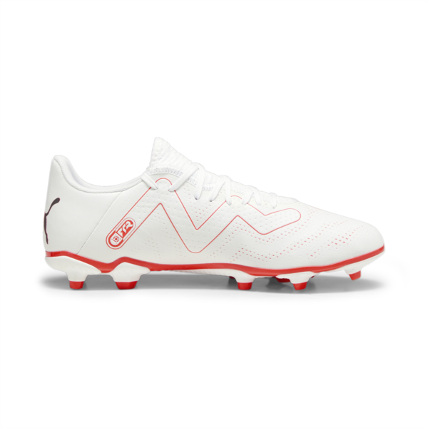 Botín FUTURE PLAY FG/AG ADP, PUMA White-Fire Orchid, large-ARG