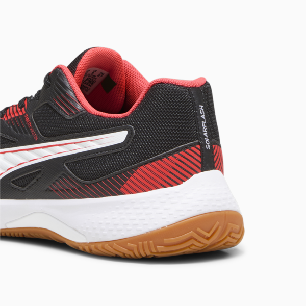 Zapatillas para deportes de interior Solarflash II, PUMA Black-Fire Orchid-PUMA White-Gum, large-ARG