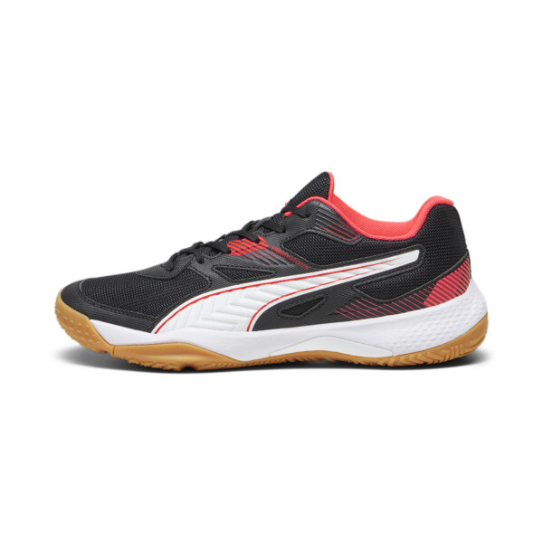 Zapatillas PUMA para deportes de interior Solarflash II En Negro/Fire Orchid/Blanco