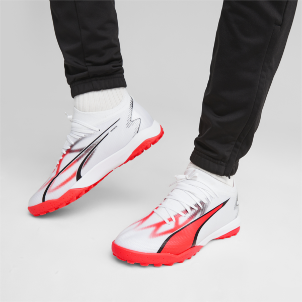 Botín  ULTRA MATCH TT ADP, PUMA White-PUMA Black-Fire Orchid, large-ARG