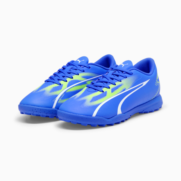 Botines  ULTRA PLAY TT para jóvenes ADP, Ultra Blue-PUMA White-Pro Green, large-ARG
