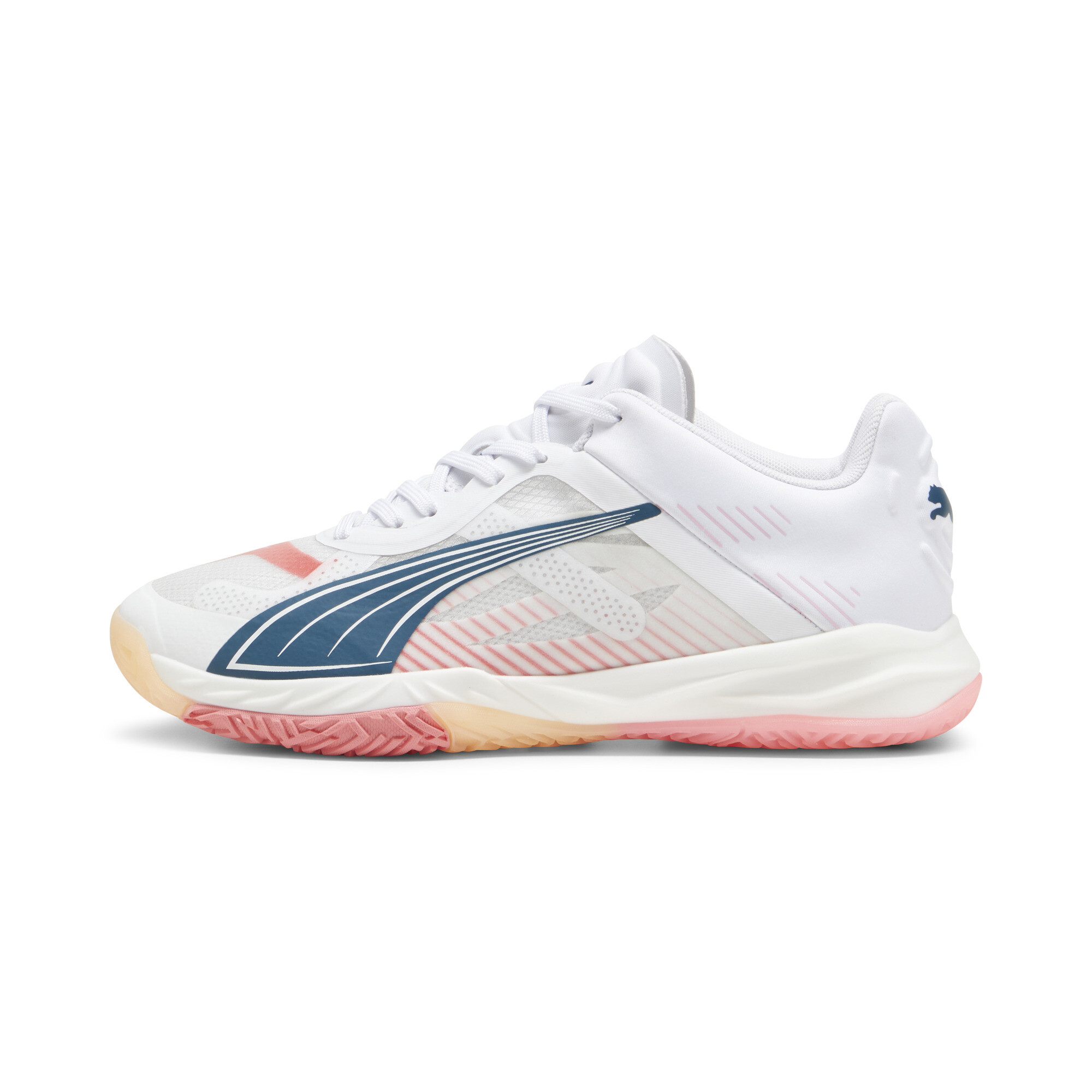 PUMA Accelerate NITRO SQD Women’s Court Shoes in White, Size 12