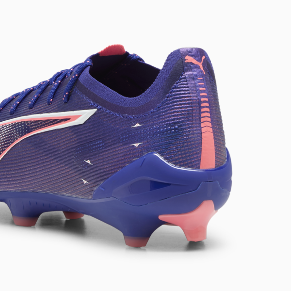 Botines de fútbol ULTRA 5 ULTIMATE FG, Lapis Lazuli-PUMA White-Sunset Glow, large-ARG