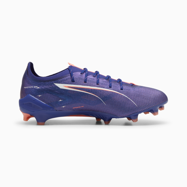 Botines de fútbol ULTRA 5 ULTIMATE FG, Lapis Lazuli-PUMA White-Sunset Glow, large-ARG
