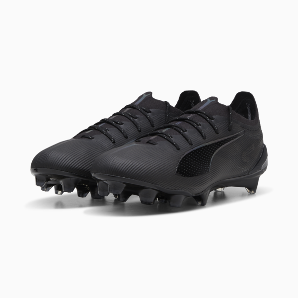 ULTRA 5 ULTIMATE FG Football Boots, PUMA Black-PUMA Silver-Shadow Gray, large-MEX