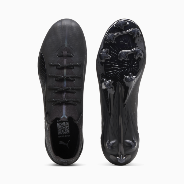 ULTRA 5 ULTIMATE FG Football Boots, PUMA Black-PUMA Silver-Shadow Gray, large-MEX