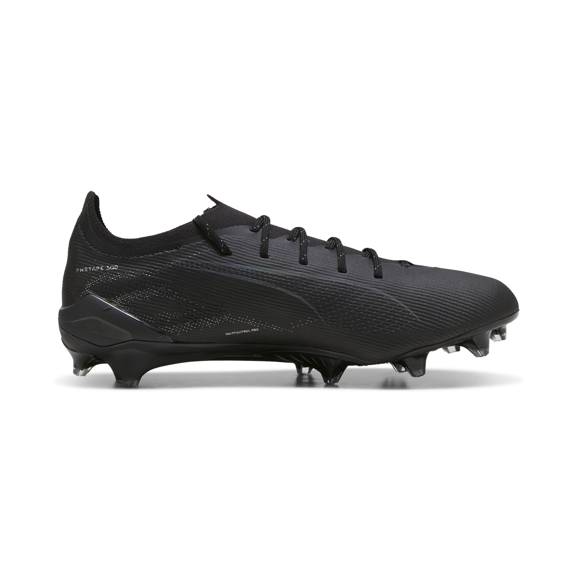 Men's PUMA ULTRA 5 ULTIMATE FG Football Boots In Black, Size EU 40.5