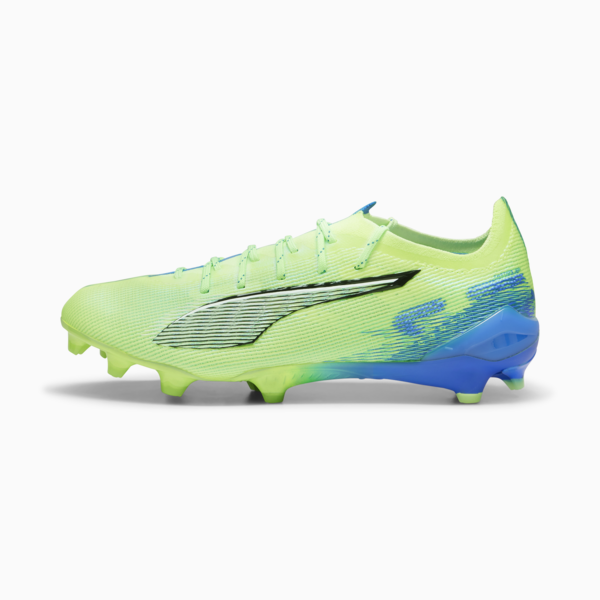 Botines de fútbol ULTRA 5 ULTIMATE FG, Fizzy Apple-PUMA White-Bluemazing, large-ARG