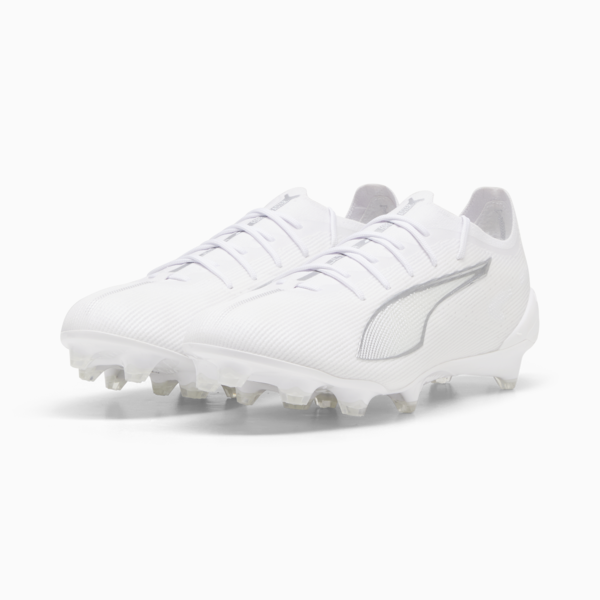 ULTRA 5 ULTIMATE FG Football Boots, PUMA White-PUMA White, large-MEX