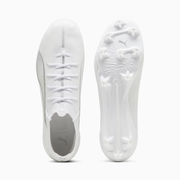 ULTRA 5 ULTIMATE FG Football Boots, PUMA White-PUMA White, large-MEX
