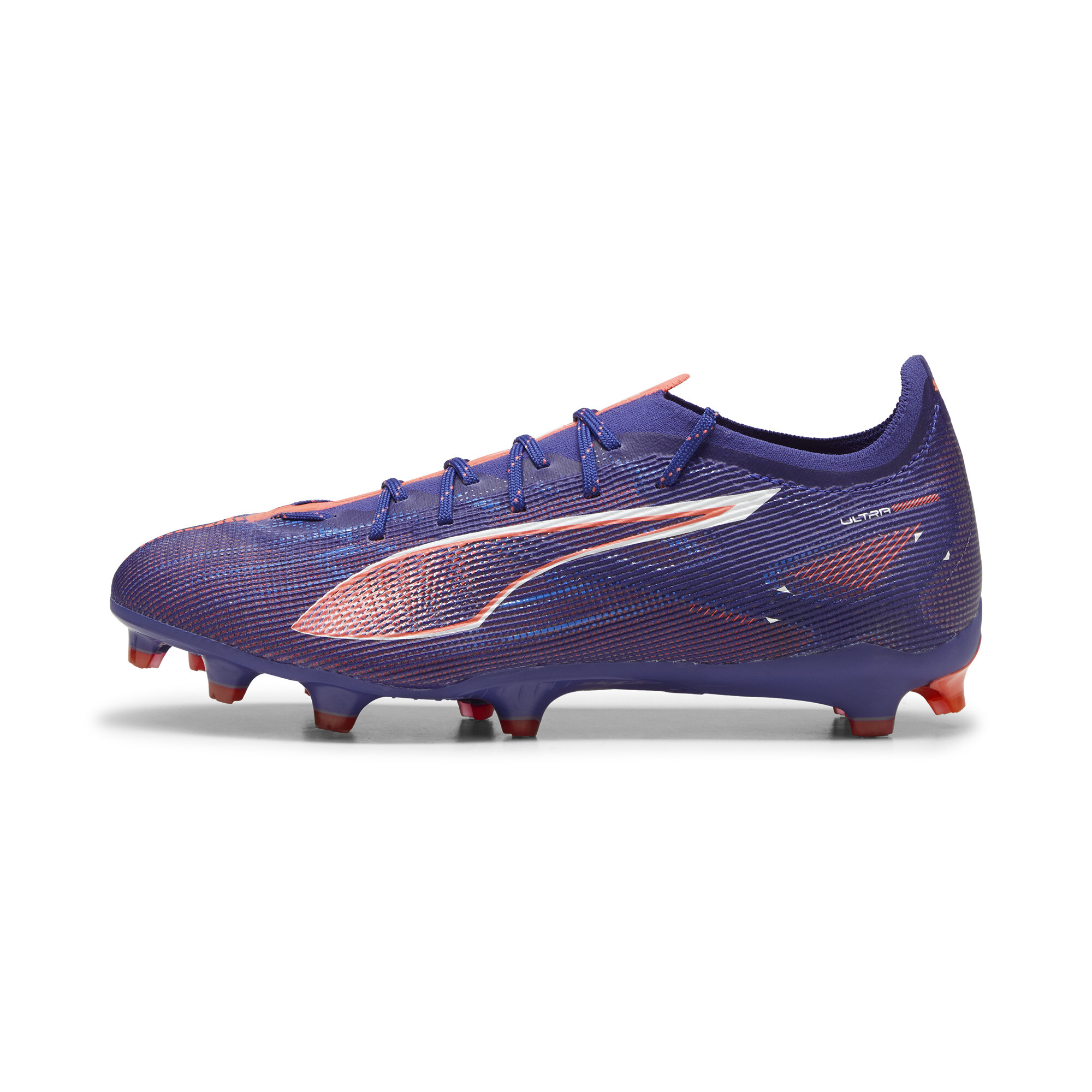 Puma ULTRA 5 PRO FG/AG Fußballschuhe | Lapis Lazuli/White/Sunset Glow | Größe: 42