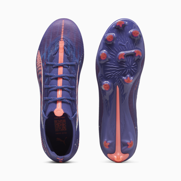 Botines de fútbol ULTRA 5 PRO FG/AG, Lapis Lazuli-PUMA White-Sunset Glow, large-ARG