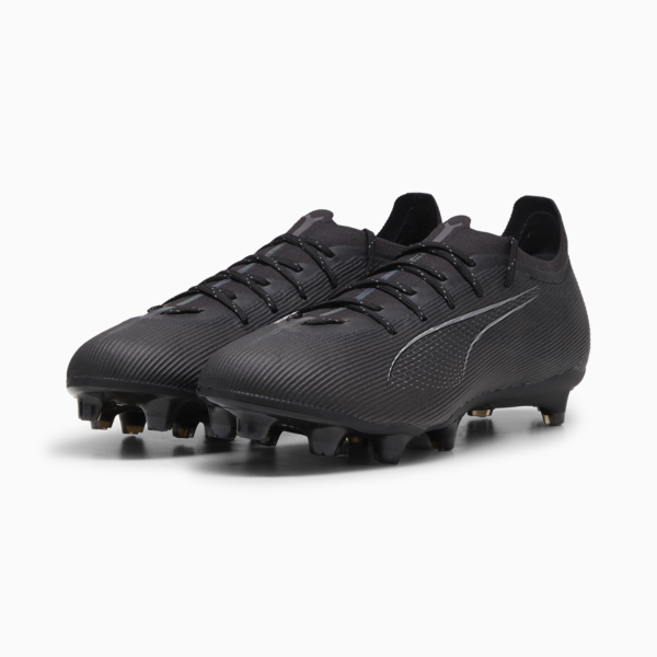 Tacos de futbol ULTRA 5 PRO FG/AG, PUMA Black-PUMA White, large-MEX