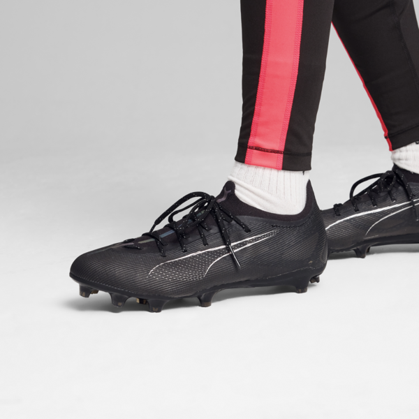 Tacos de futbol ULTRA 5 PRO FG/AG, PUMA Black-PUMA White, large-MEX