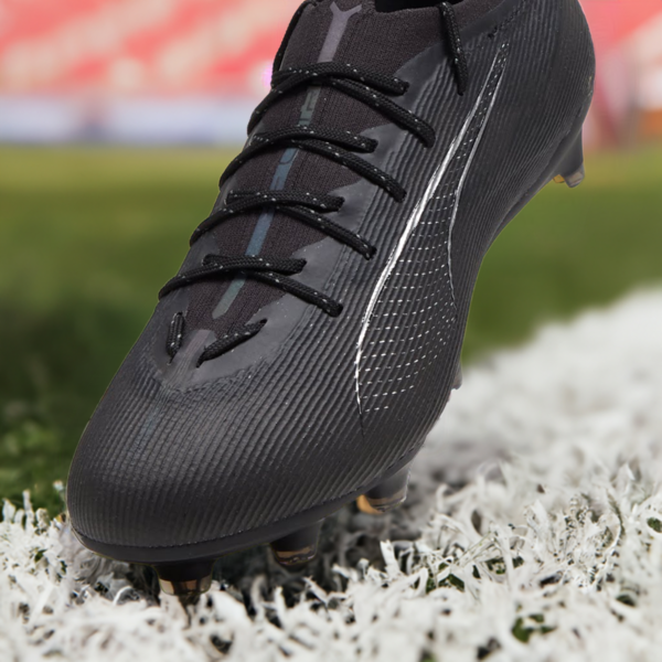 Tacos de futbol ULTRA 5 PRO FG/AG, PUMA Black-PUMA White, large-MEX