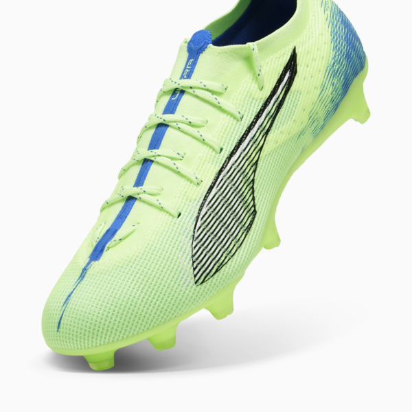 Botines de fútbol ULTRA 5 PRO FG/AG, Fizzy Apple-PUMA White-Bluemazing, large-ARG