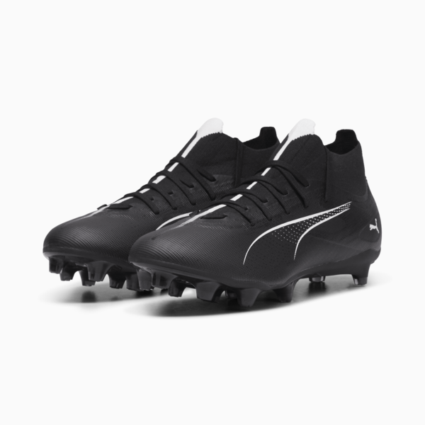 Tacos de fútbol ULTRA 5 MATCH FG/AG, PUMA Black-PUMA White, large-MEX