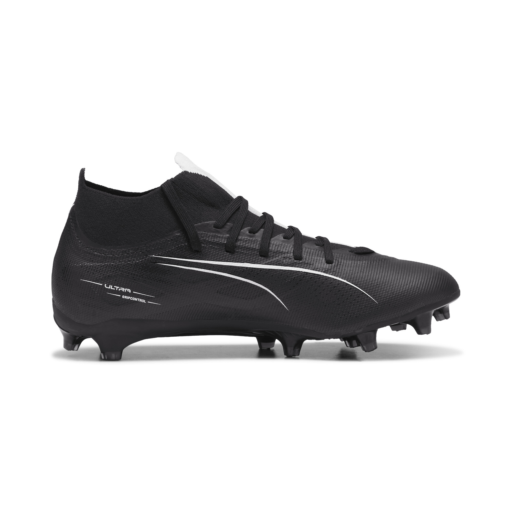 Puma ULTRA 5 MATCH+ FG/AG Football Boots, Black, Size 44, Shoes