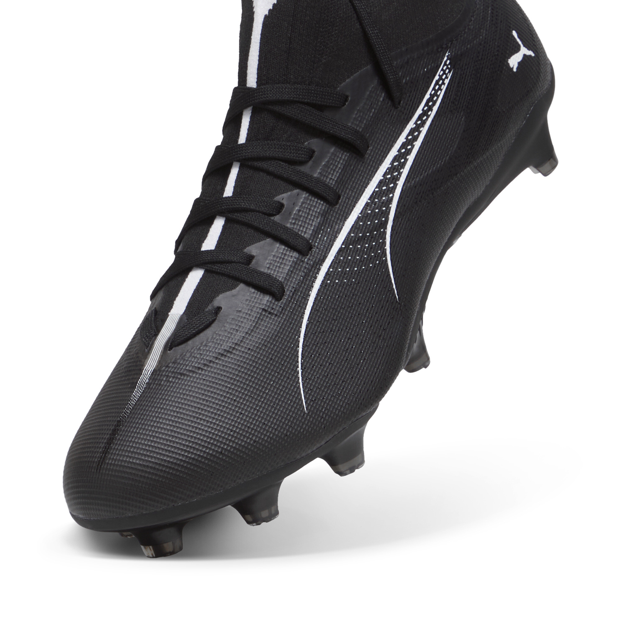 Puma ULTRA 5 MATCH+ FG/AG Football Boots, Black, Size 44, Shoes