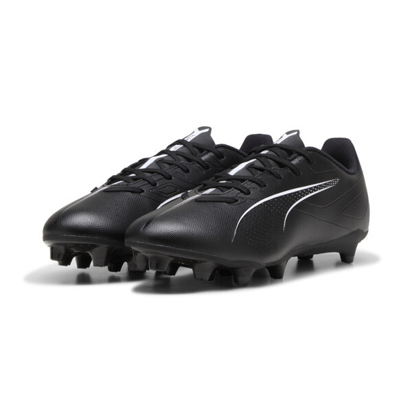 ULTRA 5 PLAY FG/AG Football Boots, PUMA Black-PUMA White, large-ZAF