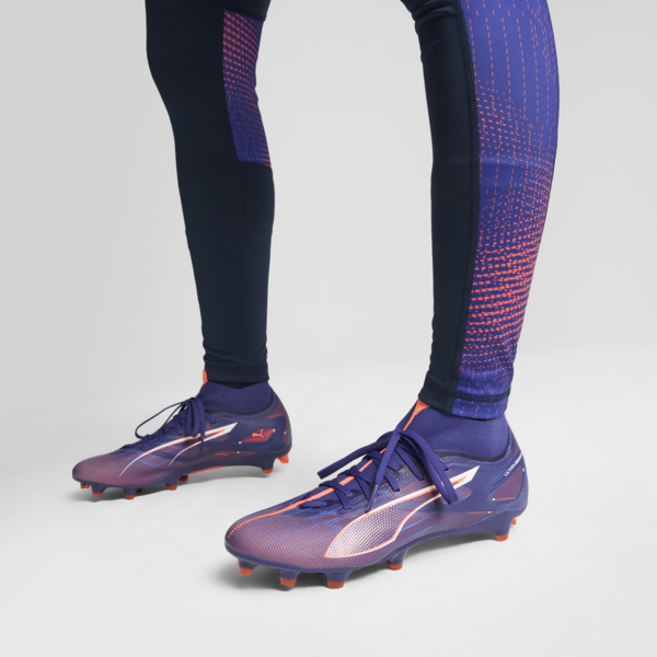 ULTRA 5 MATCH+ FG/AG Football Boots Women, Lapis Lazuli-PUMA White-Sunset Glow, large-MEX