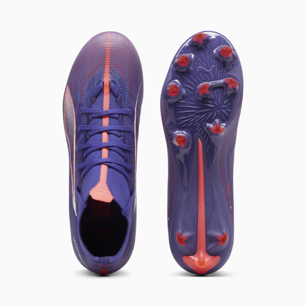 ULTRA 5 MATCH+ FG/AG Football Boots Women, Lapis Lazuli-PUMA White-Sunset Glow, large-MEX