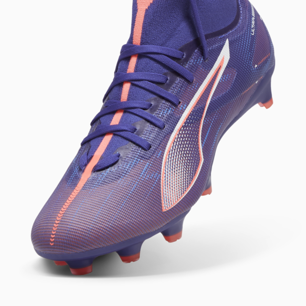 ULTRA 5 MATCH+ FG/AG Football Boots Women, Lapis Lazuli-PUMA White-Sunset Glow, large-MEX