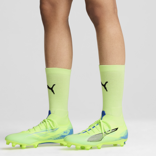 ULTRA 5 MATCH+ FG/AG Football Boots Women, Fizzy Apple-PUMA White-Bluemazing, large-ZAF