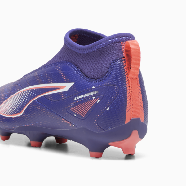 Tacos de fútbol adolescentes ULTRA 5 MATCH+ FG/AG, Lapis Lazuli-PUMA White-Sunset Glow, large-MEX