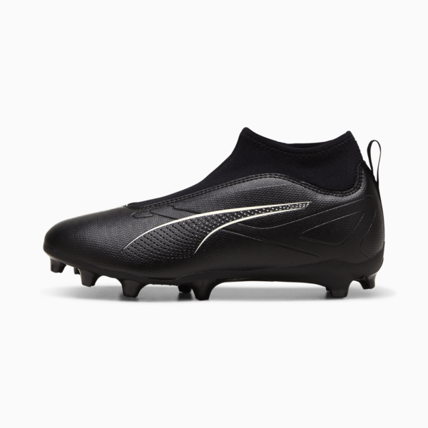 Tacos de fútbol adolescentes ULTRA 5 MATCH+ FG/AG, PUMA Black-PUMA White, large-MEX