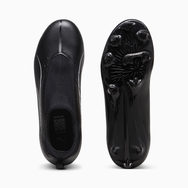 Tacos de fútbol adolescentes ULTRA 5 MATCH+ FG/AG, PUMA Black-PUMA White, large-MEX