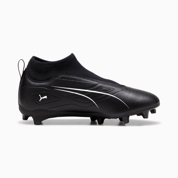 Tacos de fútbol adolescentes ULTRA 5 MATCH+ FG/AG, PUMA Black-PUMA White, large-MEX