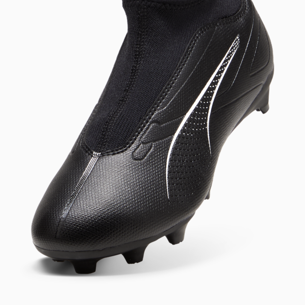 Tacos de fútbol adolescentes ULTRA 5 MATCH+ FG/AG, PUMA Black-PUMA White, large-MEX