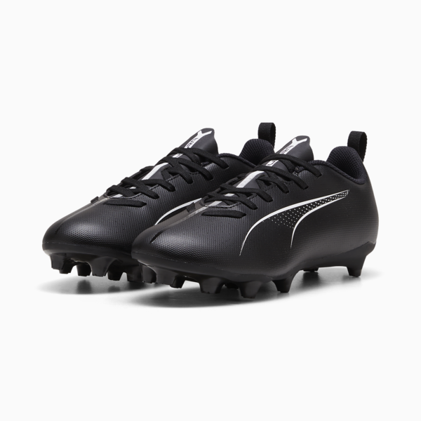 Tacos de fútbol ULTRA 5 PLAY FG/AG juvenil, PUMA Black-PUMA White, large-MEX