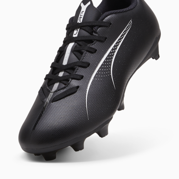 Tacos de fútbol ULTRA 5 PLAY FG/AG juvenil, PUMA Black-PUMA White, large-MEX