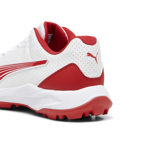 Puma red cricket shoes top