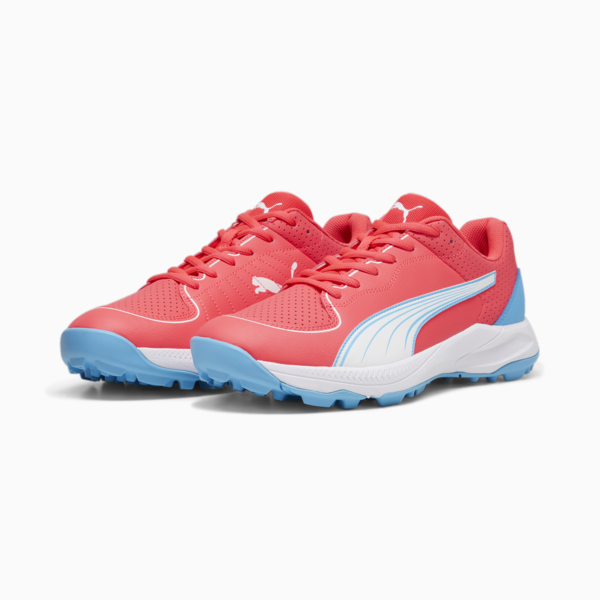 Zapatillas de hockey, Fire Orchid-PUMA White-Luminous Blue, large-ARG