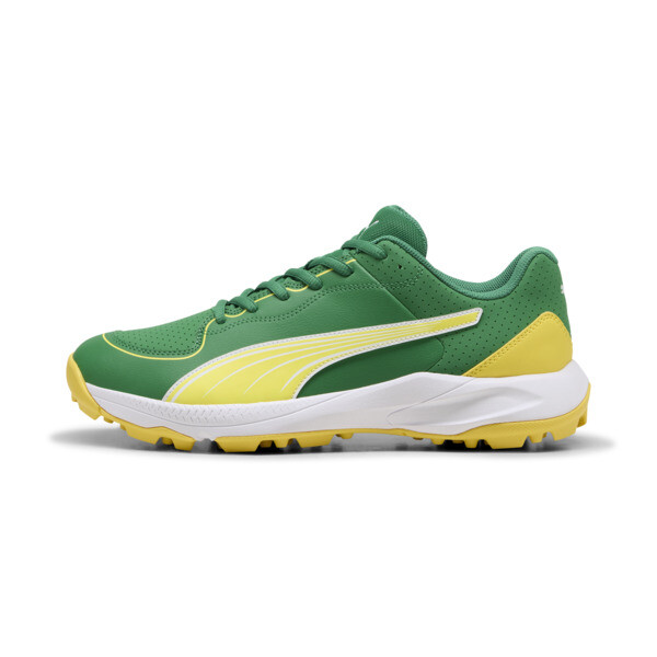 Zapatillas de hockey, Archive Green-Pelé Yellow-PUMA White, large-ARG