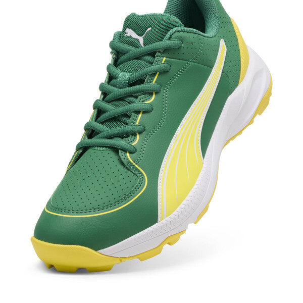 Zapatillas de hockey, Archive Green-Pelé Yellow-PUMA White, large-ARG