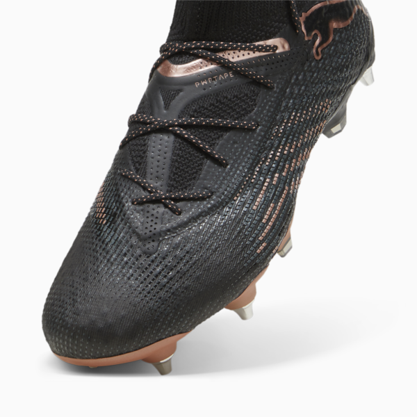 FUTURE 7 ULTIMATE MxSG Football Boots, PUMA Black-Copper Rose, large-ZAF