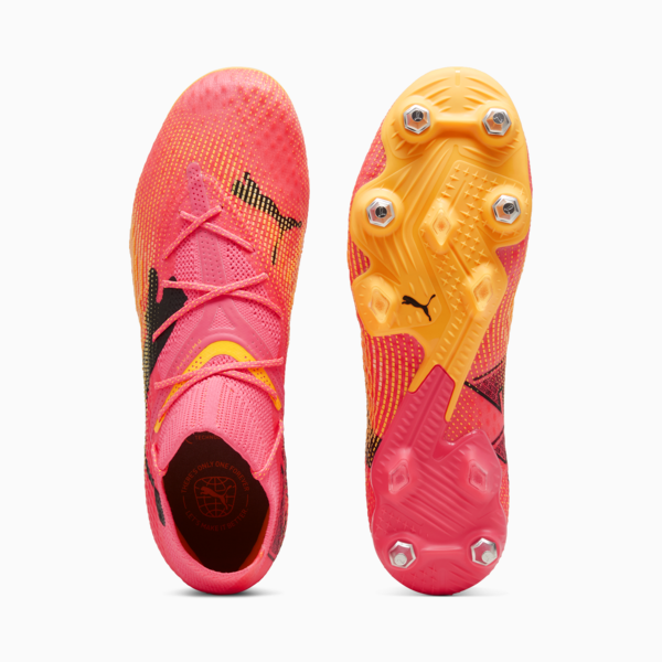 Botines de fútbol FUTURE 7 ULTIMATE MxSG, Sunset Glow-PUMA Black-Sun Stream, large-ARG