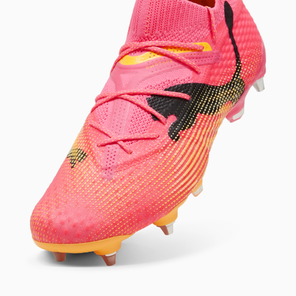 Botines de fútbol FUTURE 7 ULTIMATE MxSG, Sunset Glow-PUMA Black-Sun Stream, large-ARG