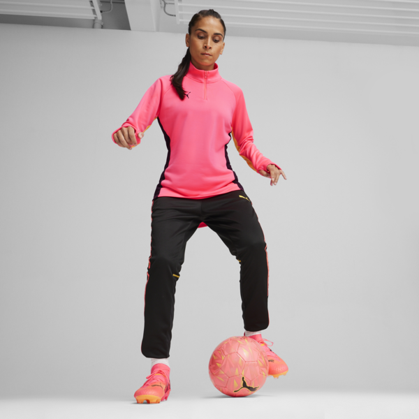 FUTURE 7 ULTIMATE FG/AG Women's Football Boots, Sunset Glow-PUMA Black-Sun Stream, large-ZAF
