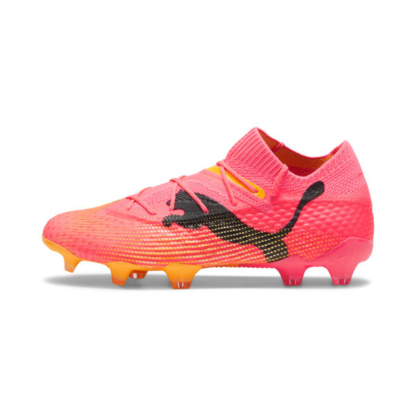 FUTURE 7 ULTIMATE FG/AG Women's Football Boots, Sunset Glow-PUMA Black-Sun Stream, large-ZAF