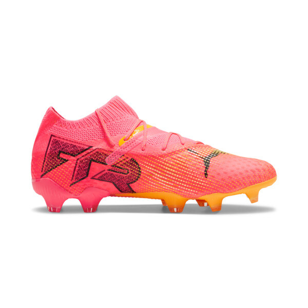 Botín de fútbol FUTURE 7 ULTIMATE FG/AG para mujer, Sunset Glow-PUMA Black-Sun Stream, large-ARG