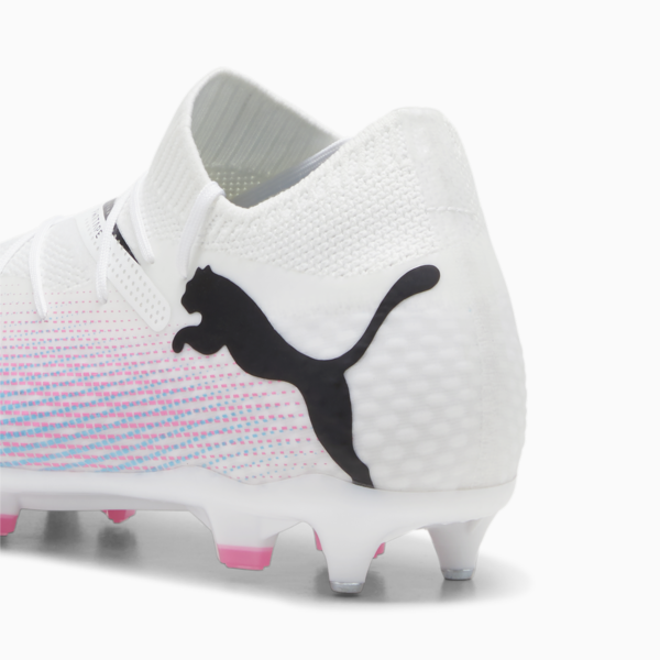 FUTURE 7 PRO MxSG Football Boots, PUMA White-PUMA Black-Poison Pink, large-ZAF
