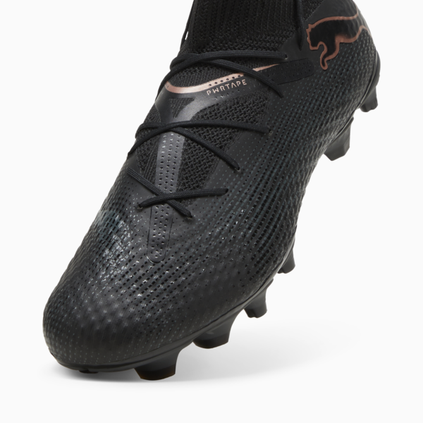 FUTURE 7 PRO FG/AG Football Boots, PUMA Black-Copper Rose, large-ZAF