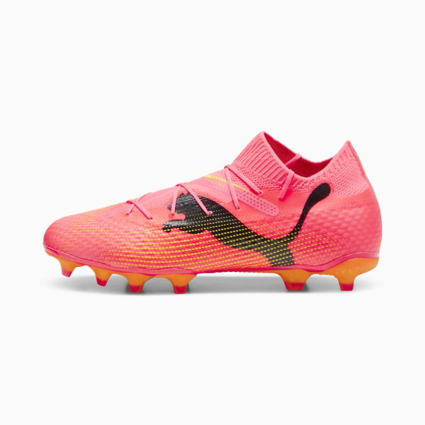 FUTURE 7 PRO FG/AG Football Boots, Sunset Glow-PUMA Black-Sun Stream, large-ZAF