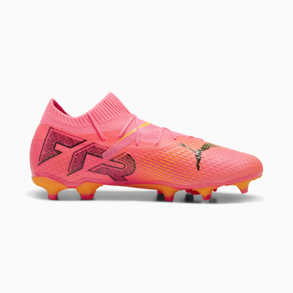 Botines de fútbol FUTURE 7 PRO FG/AG, Sunset Glow-PUMA Black-Sun Stream, large-ARG