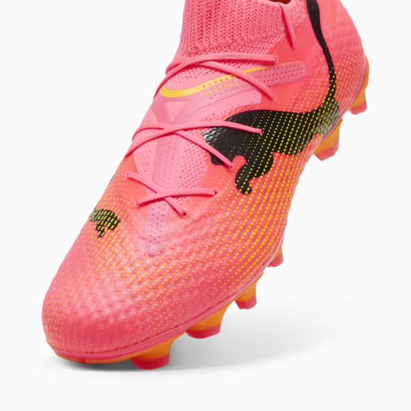 FUTURE 7 PRO FG/AG Football Boots, Sunset Glow-PUMA Black-Sun Stream, large-ZAF